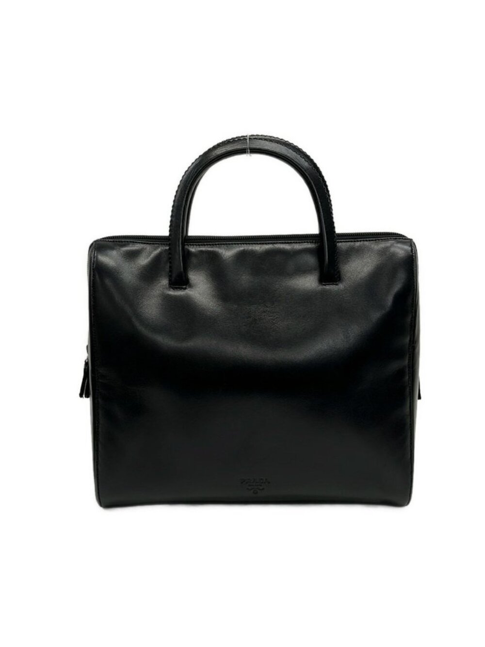 Prada Handbag Black Leather